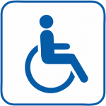 Доступ в здание инвалидов, в том числе с нарушением опорно-двигательного аппарата возможен.

Школа оснащена техническими средствами для обучения инвалидов, передвигающихся на коляске и инвалидов с нарушениями опорно-двигательного аппарата (паспорт доступности образовательного учреждения и дополнения к паспорту находятся в организации):
- вертикализатором наклонным (партой для организации обучения детей-инвалидов), 
-креслами-колясками для перемещения детей-инвалидов во время учебного процесса и письма (3 шт.),
-компьютерами с сенсорными мониторами (3 шт.) и подключенными к сети Интернет,
-телевизионной панелью со звуковыми колонками, 
-лингафонной USB-гарнитурой,
-планшетами (4 шт.)